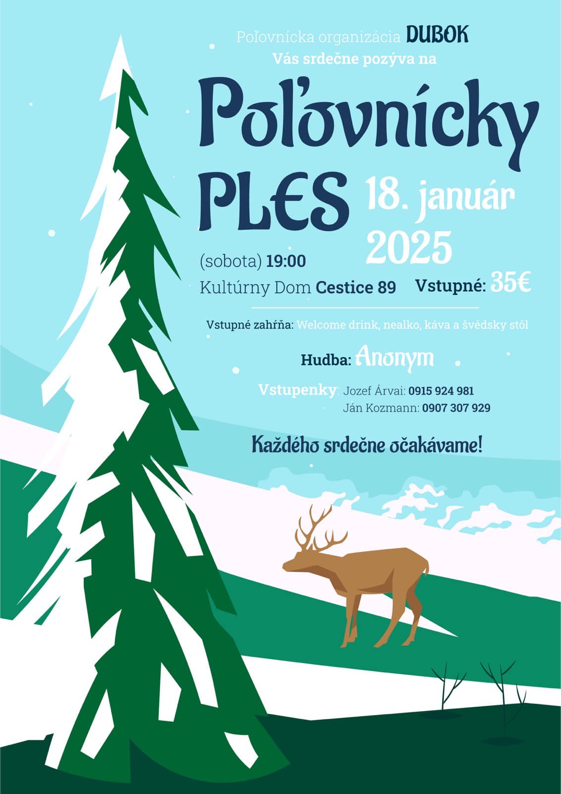 Poľovnícky ples/Vadászbál 2025